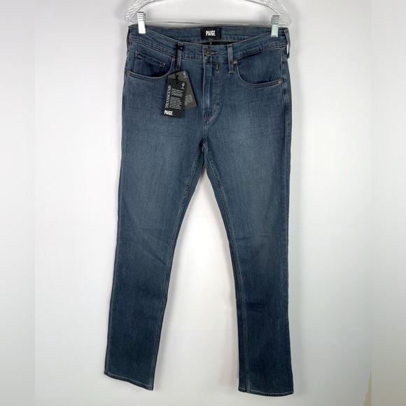 PAIGE Other - NWT PAIGE Transcend Federal Denim Freddie Medium Wash Jeans Size 31 Soft Stretch